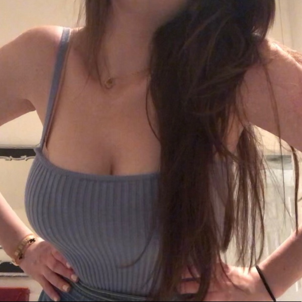Revolve MAJORELLE Kristy Bodysuit M--Baby Blue